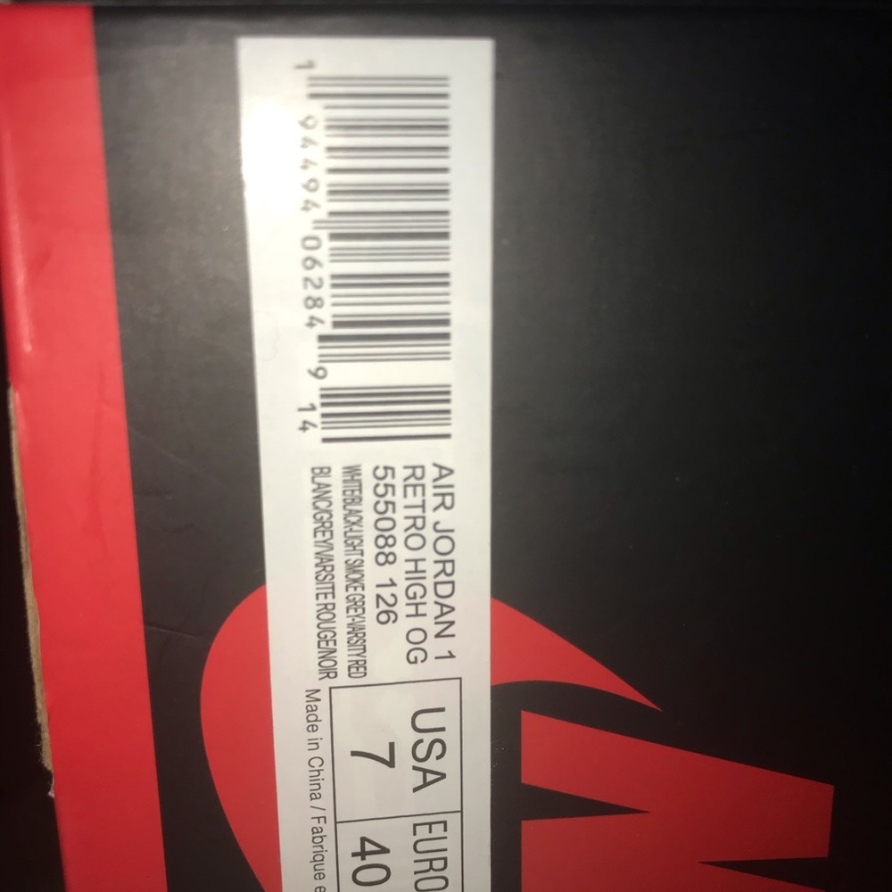 Air Jordan 1 smoke grey